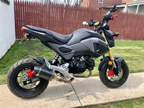 The Z125 Pro is more affordable than. . Used grom